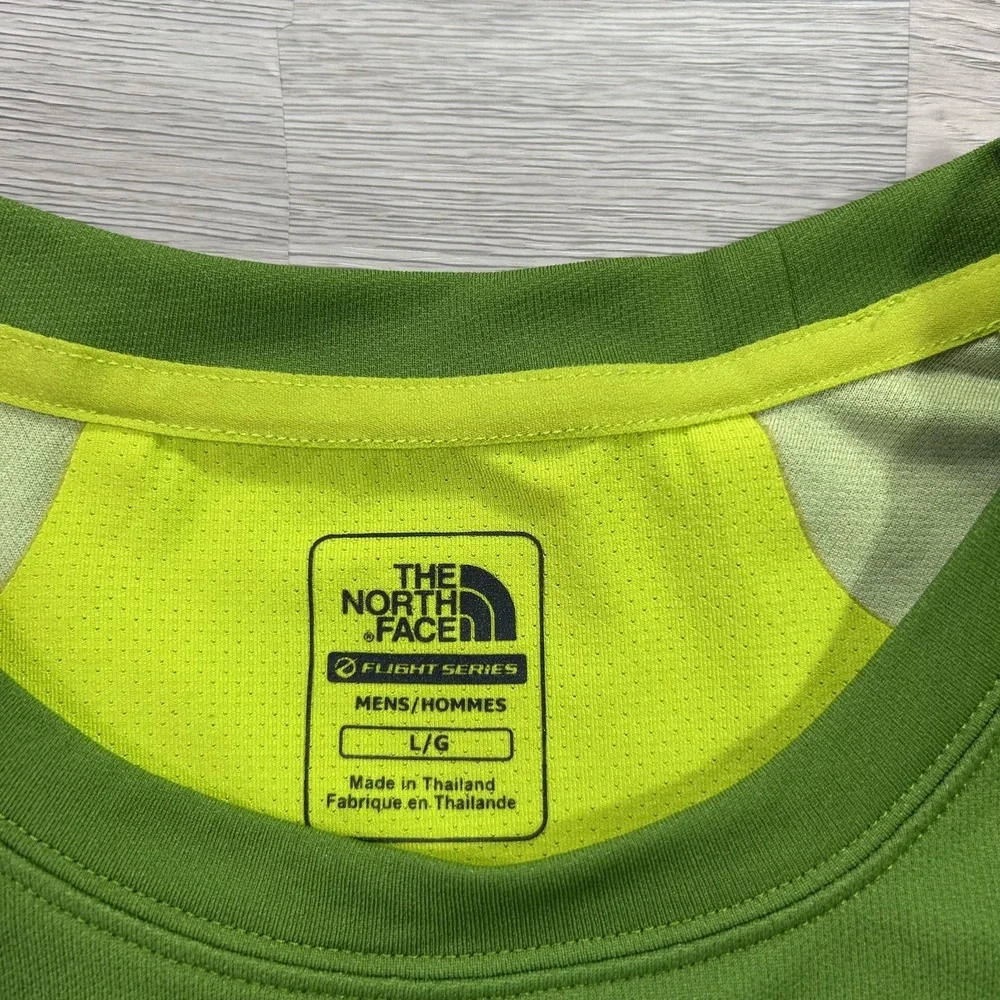 The North Face VaporWick Flight Series Shirt Mens Large Green Running Top